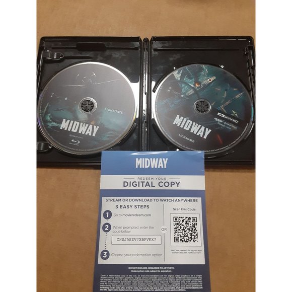 Midway [Blu-ray] [4K UHD] Woody Harrelson (Actor), Mandy Moore (Actor), Roland E - Picture 4 of 4